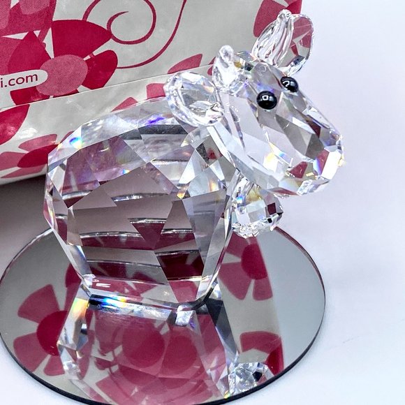Swarovski Figurine Lovlots Missy MO (Clear) 832180 MIB Display mirror